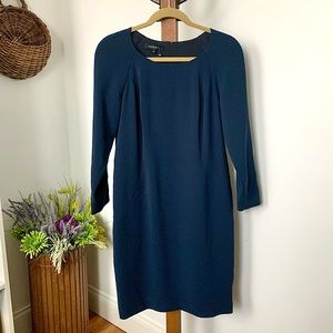 Lafayette 148 New York Navy Dress
